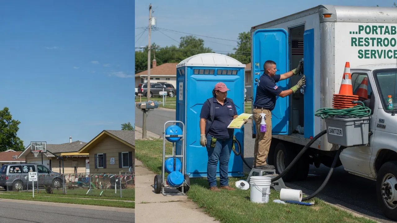 Portable Toilet Rental in Center Point, IA near me
